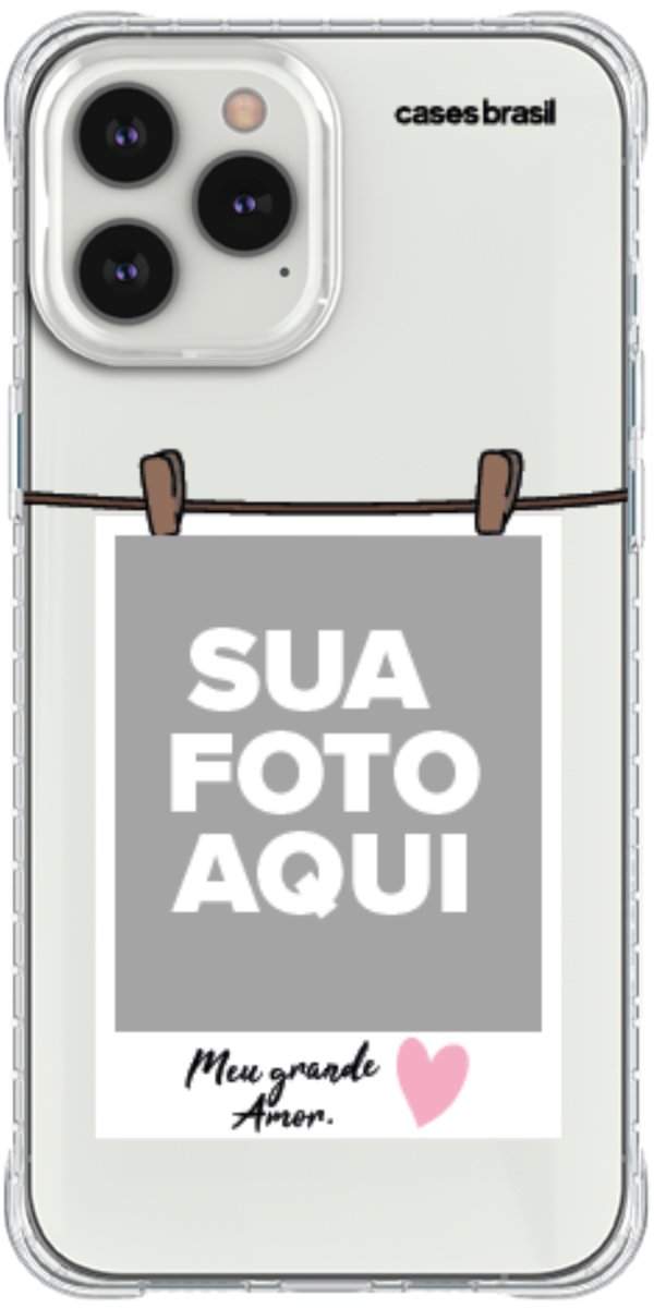 Capinha para Celular Polaroid Meu Grande Amor