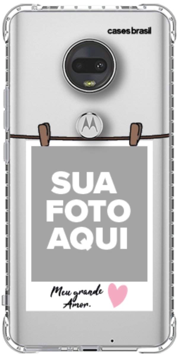 Capinha para Celular Polaroid Meu Grande Amor