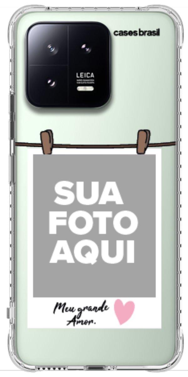Capinha para Celular Polaroid Meu Grande Amor