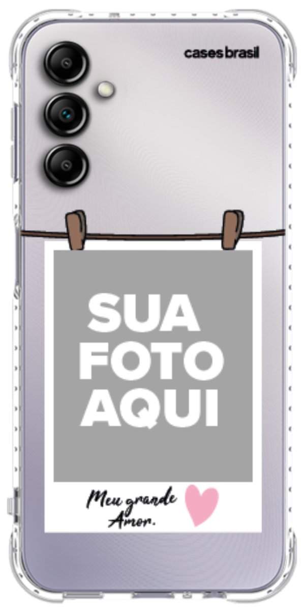 Capinha para Celular Polaroid Meu Grande Amor