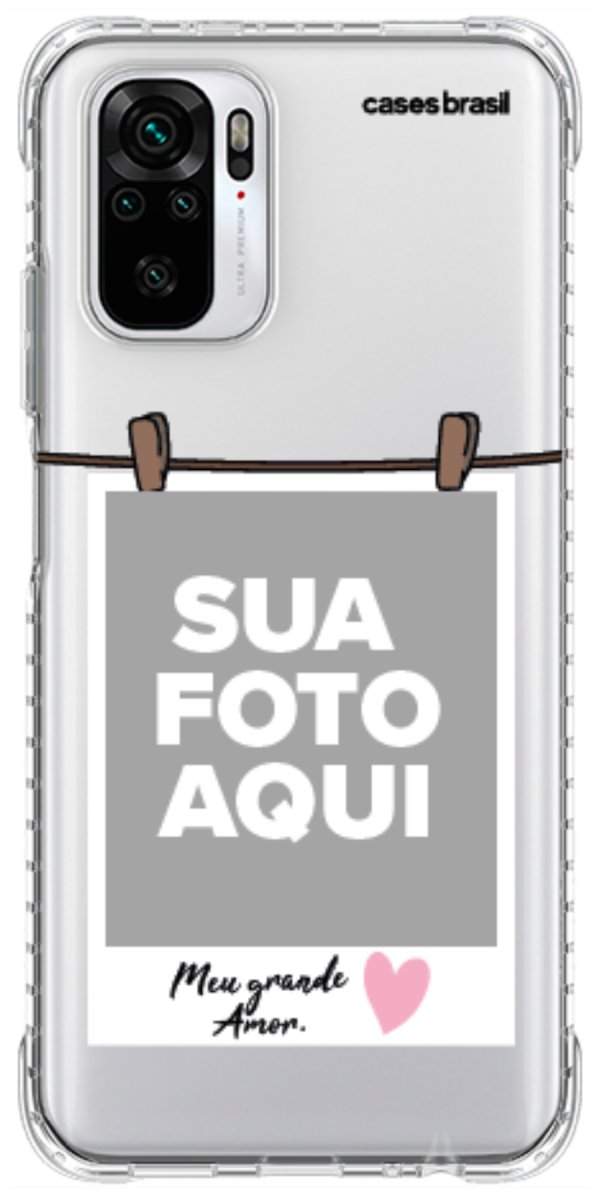 Capinha para Celular Polaroid Meu Grande Amor