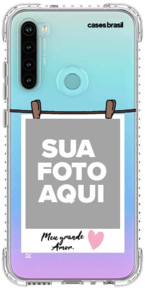 Capinha para Celular Polaroid Meu Grande Amor