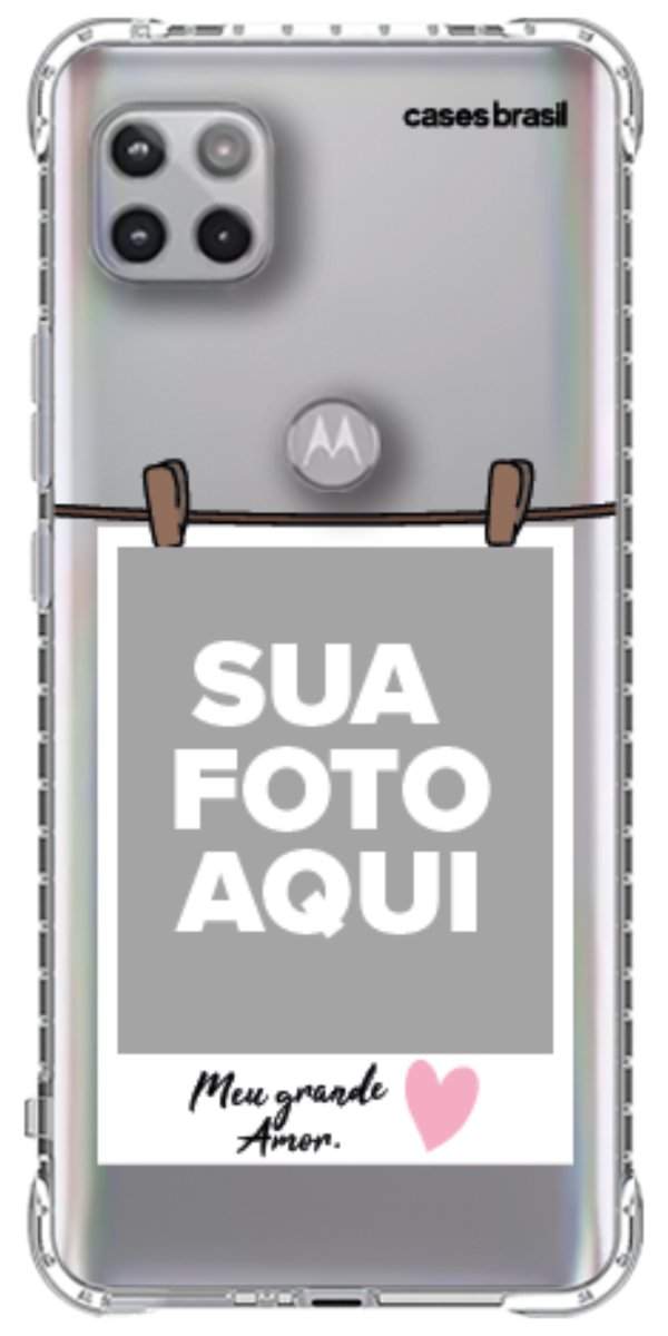 Capinha para Celular Polaroid Meu Grande Amor