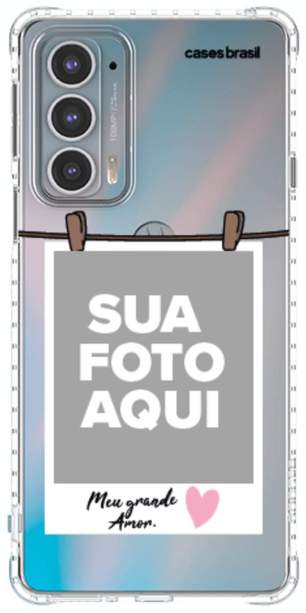 Capinha para Celular Polaroid Meu Grande Amor