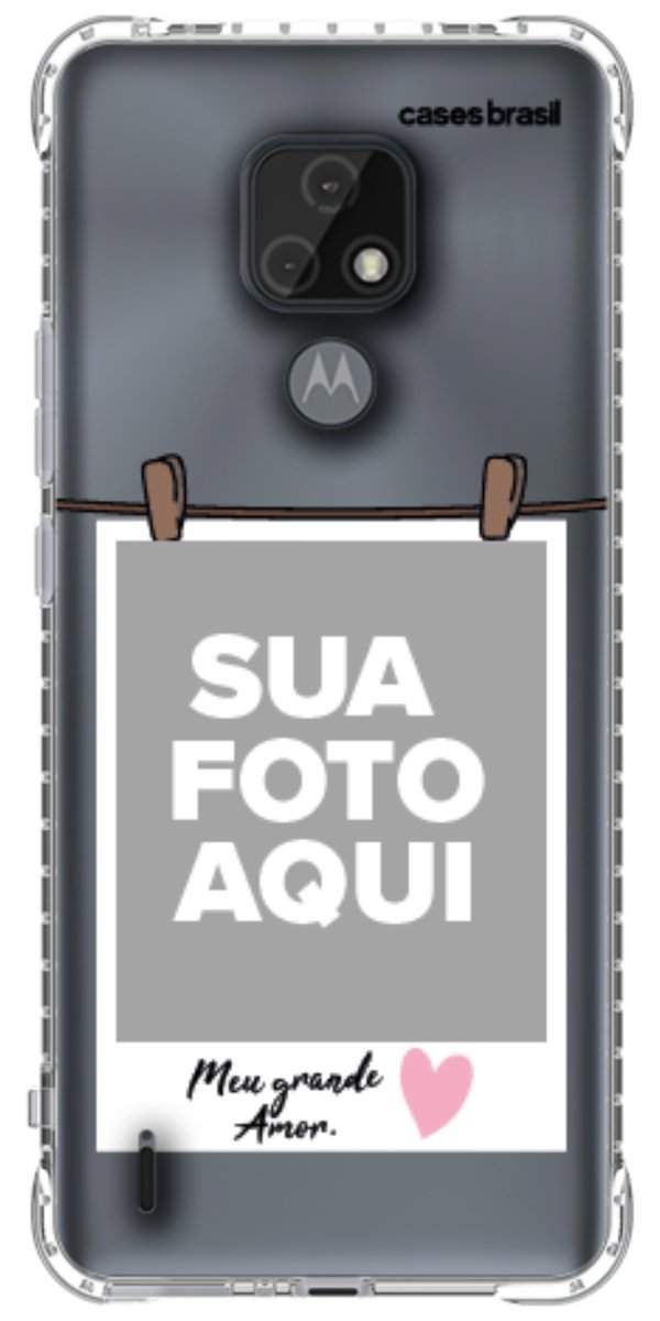 Capinha para Celular Polaroid Meu Grande Amor