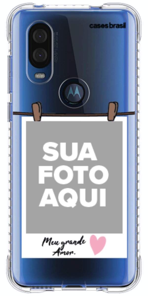 Capinha para Celular Polaroid Meu Grande Amor
