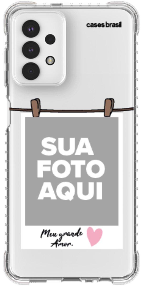 Capinha para Celular Polaroid Meu Grande Amor