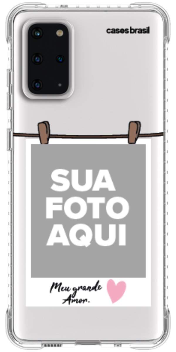 Capinha para Celular Polaroid Meu Grande Amor