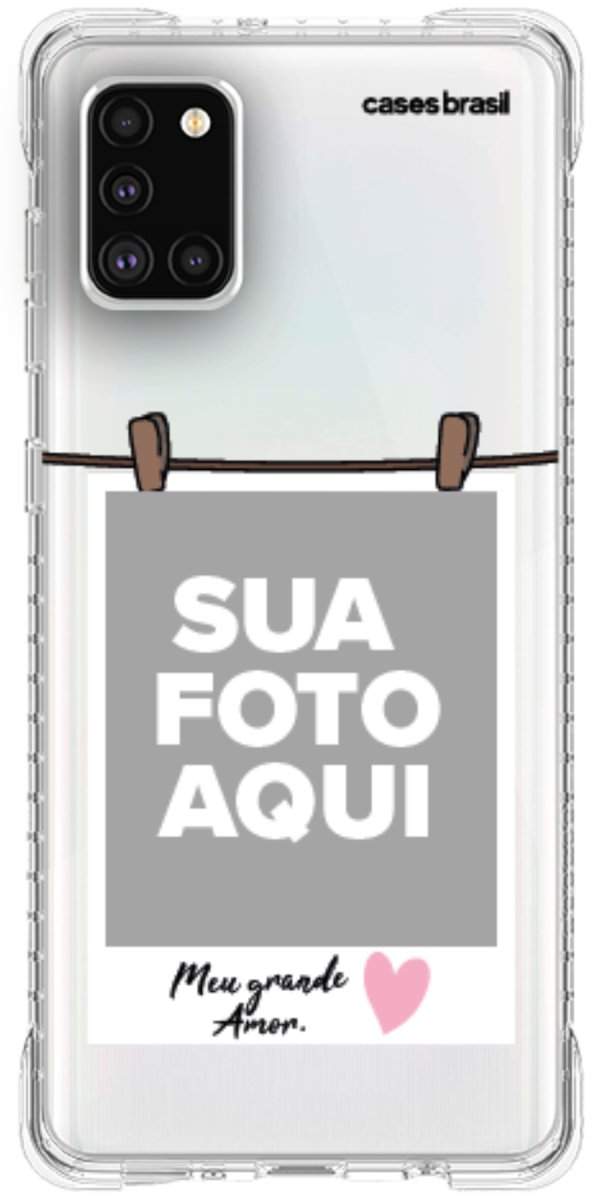 Capinha para Celular Polaroid Meu Grande Amor