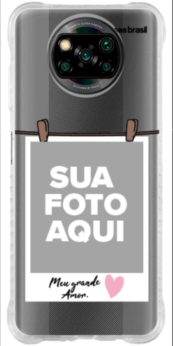 Capinha para Celular Polaroid Meu Grande Amor