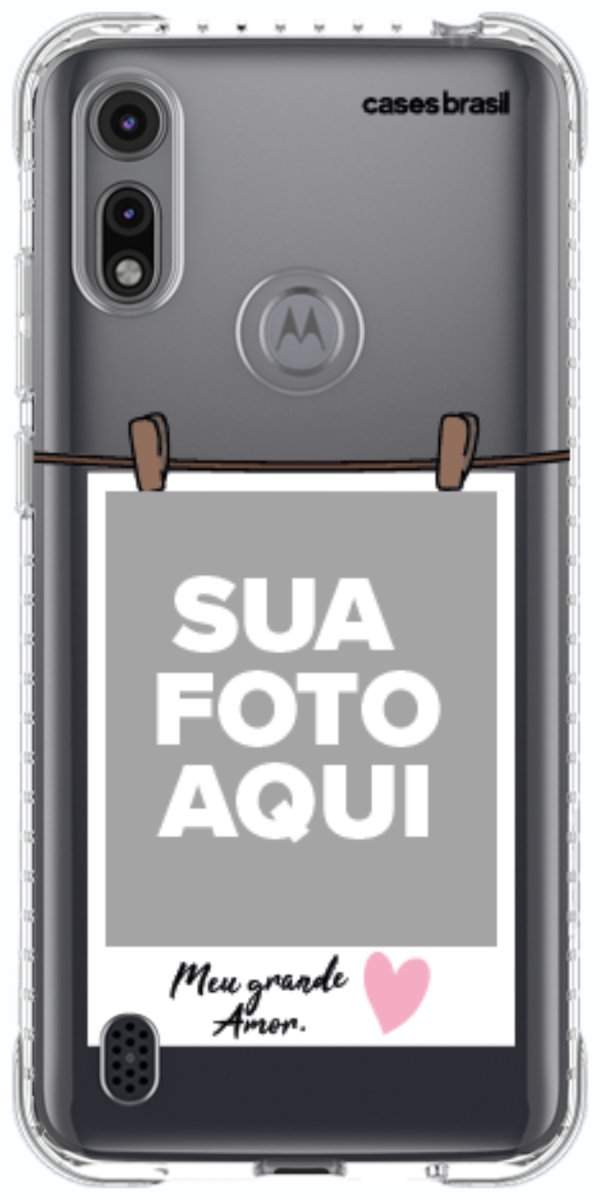 Capinha para Celular Polaroid Meu Grande Amor