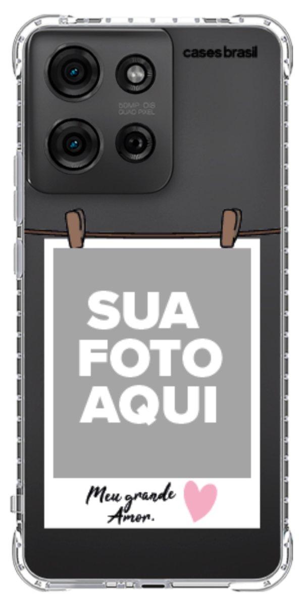 Capinha para Celular Polaroid Meu Grande Amor