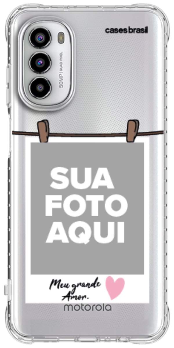 Capinha para Celular Polaroid Meu Grande Amor