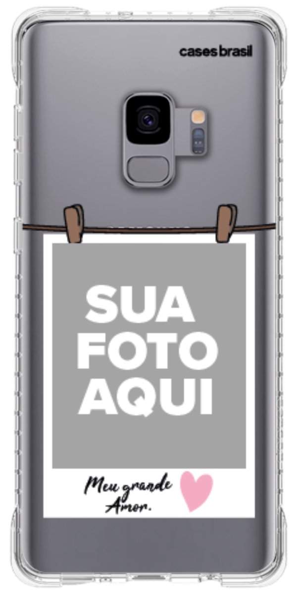 Capinha para Celular Polaroid Meu Grande Amor