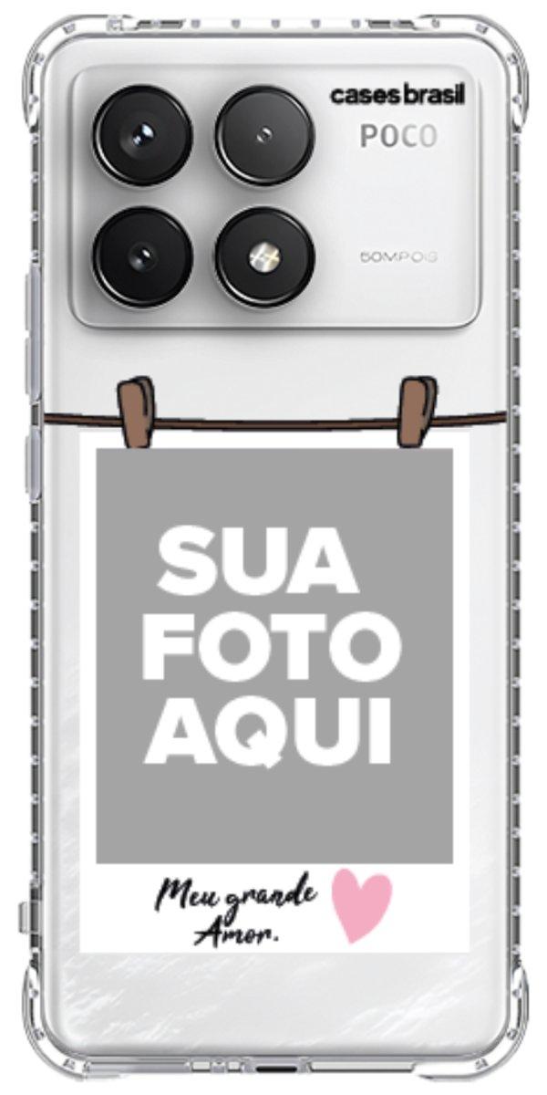 Capinha para Celular Polaroid Meu Grande Amor