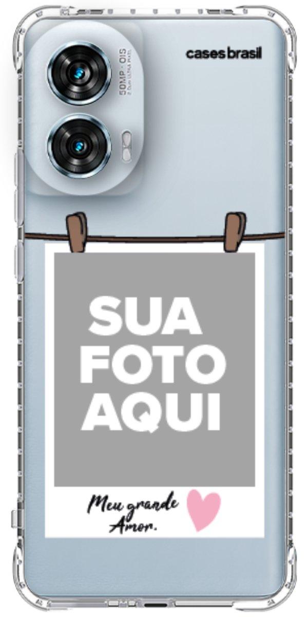Capinha para Celular Polaroid Meu Grande Amor
