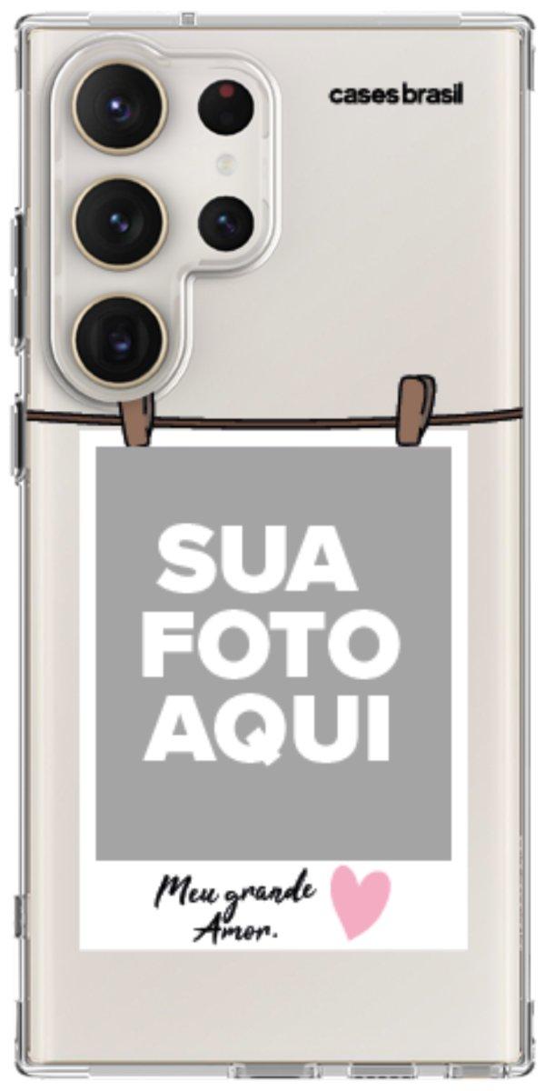 Capinha para Celular Polaroid Meu Grande Amor