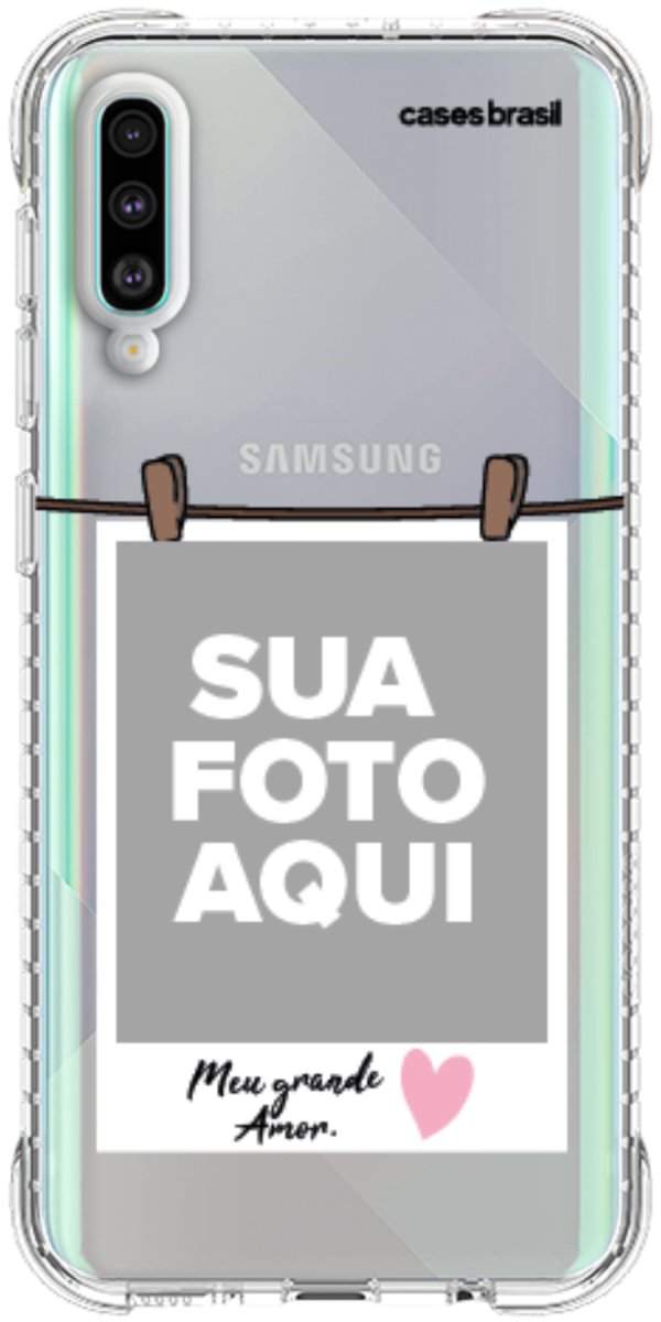 Capinha para Celular Polaroid Meu Grande Amor