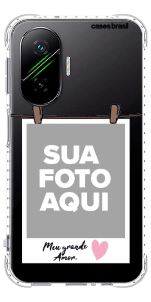 Capinha para Celular Polaroid Meu Grande Amor
