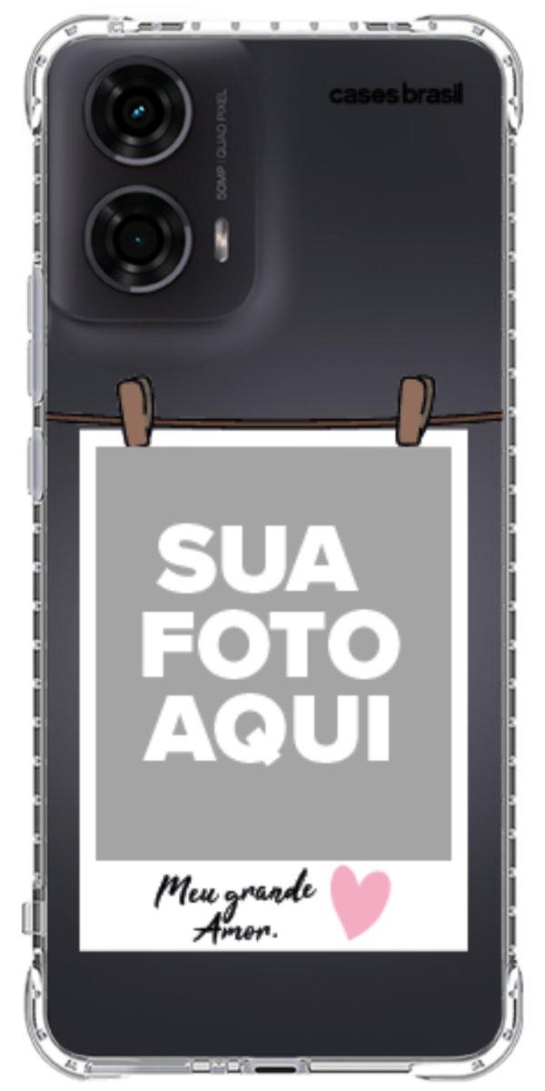 Capinha para Celular Polaroid Meu Grande Amor