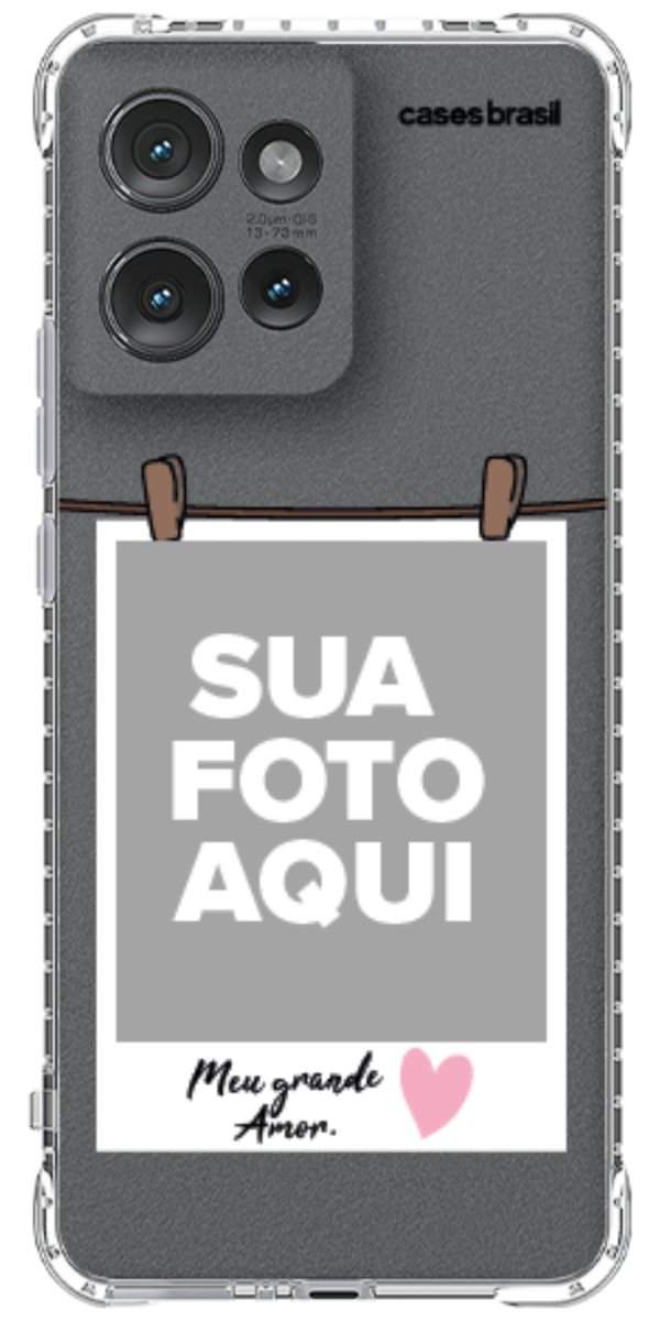Capinha para Celular Polaroid Meu Grande Amor
