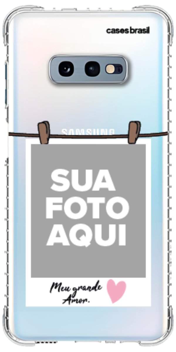 Capinha para Celular Polaroid Meu Grande Amor