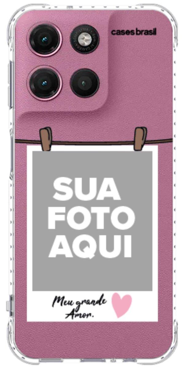 Capinha para Celular Polaroid Meu Grande Amor