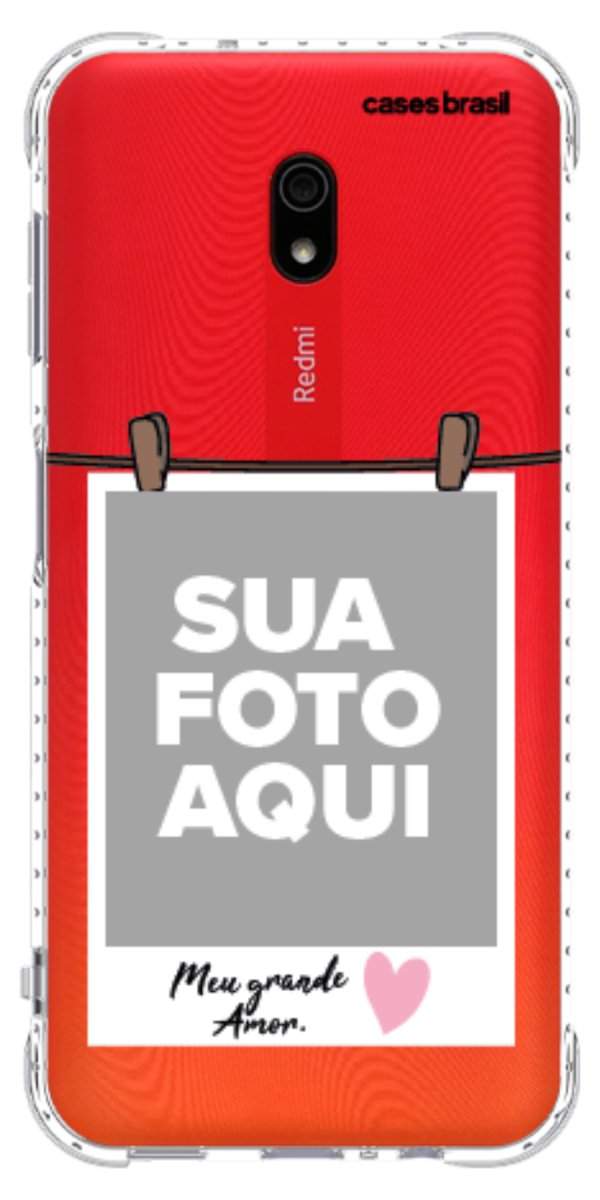Capinha para Celular Polaroid Meu Grande Amor