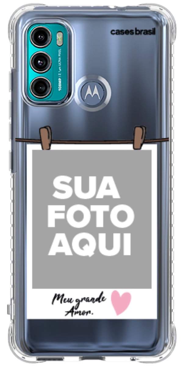 Capinha para Celular Polaroid Meu Grande Amor