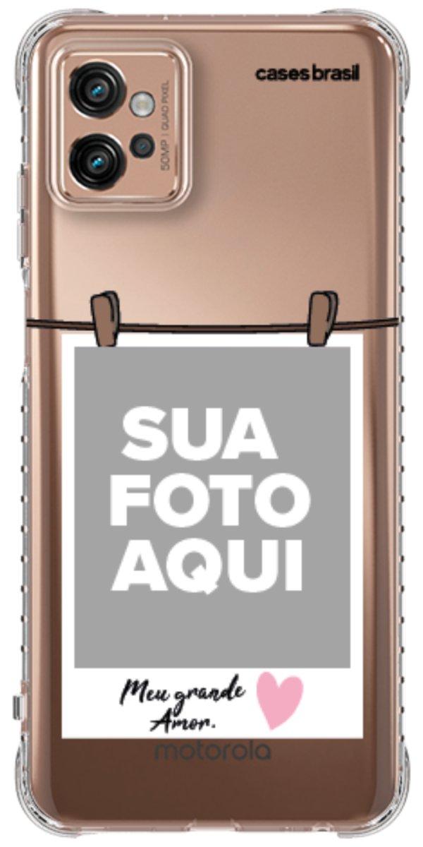 Capinha para Celular Polaroid Meu Grande Amor