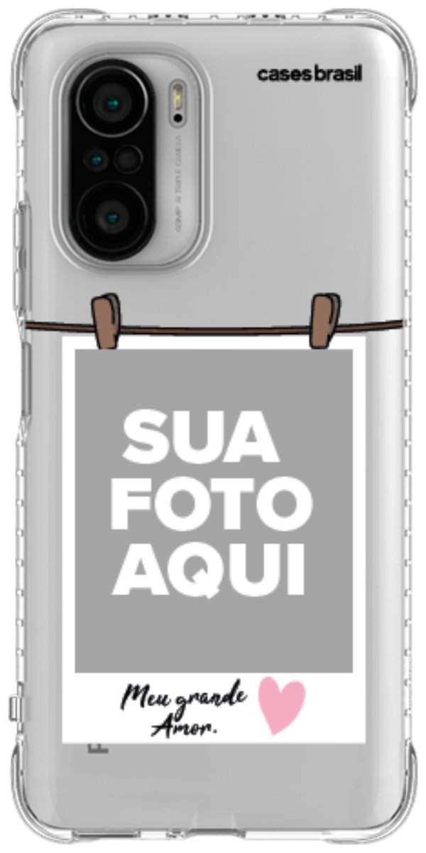 Capinha para Celular Polaroid Meu Grande Amor