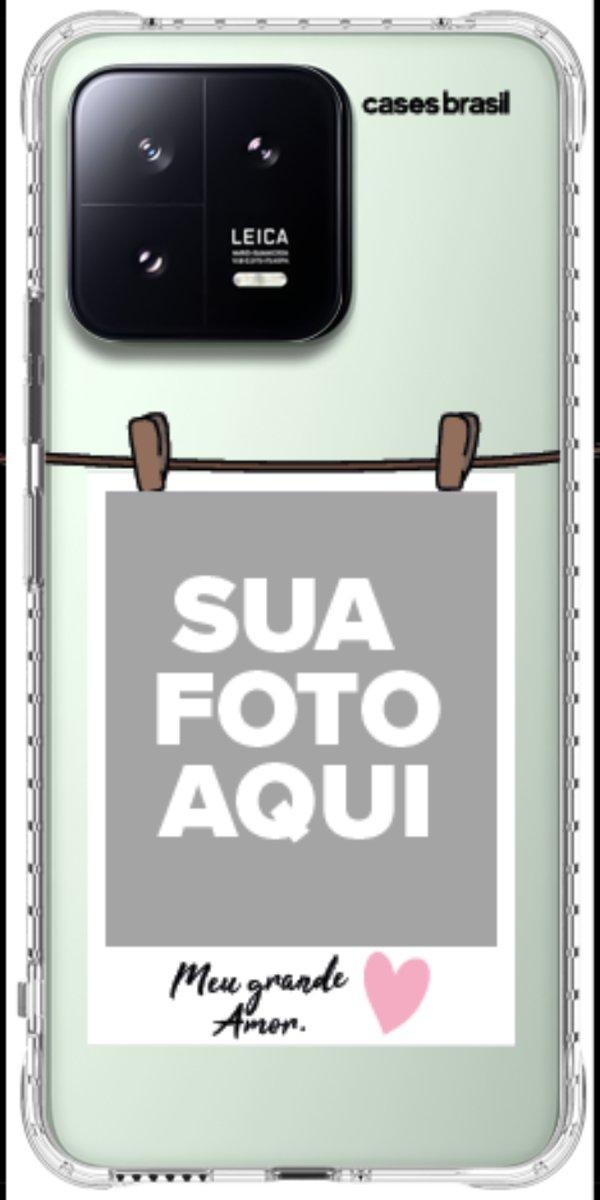 Capinha para Celular Polaroid Meu Grande Amor