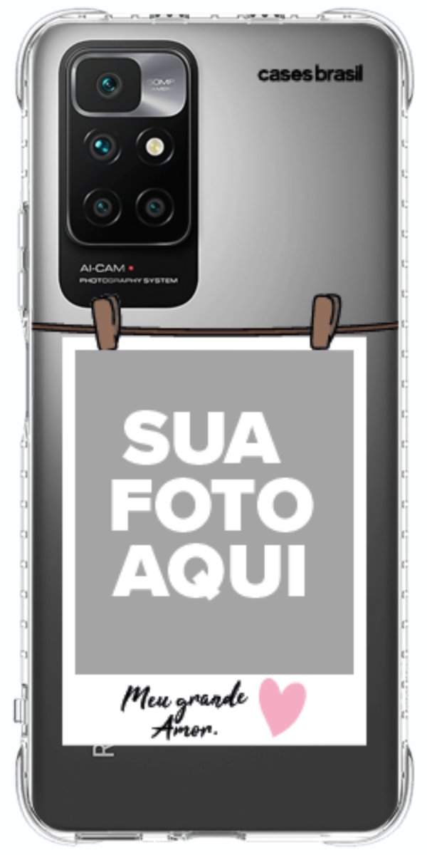 Capinha para Celular Polaroid Meu Grande Amor