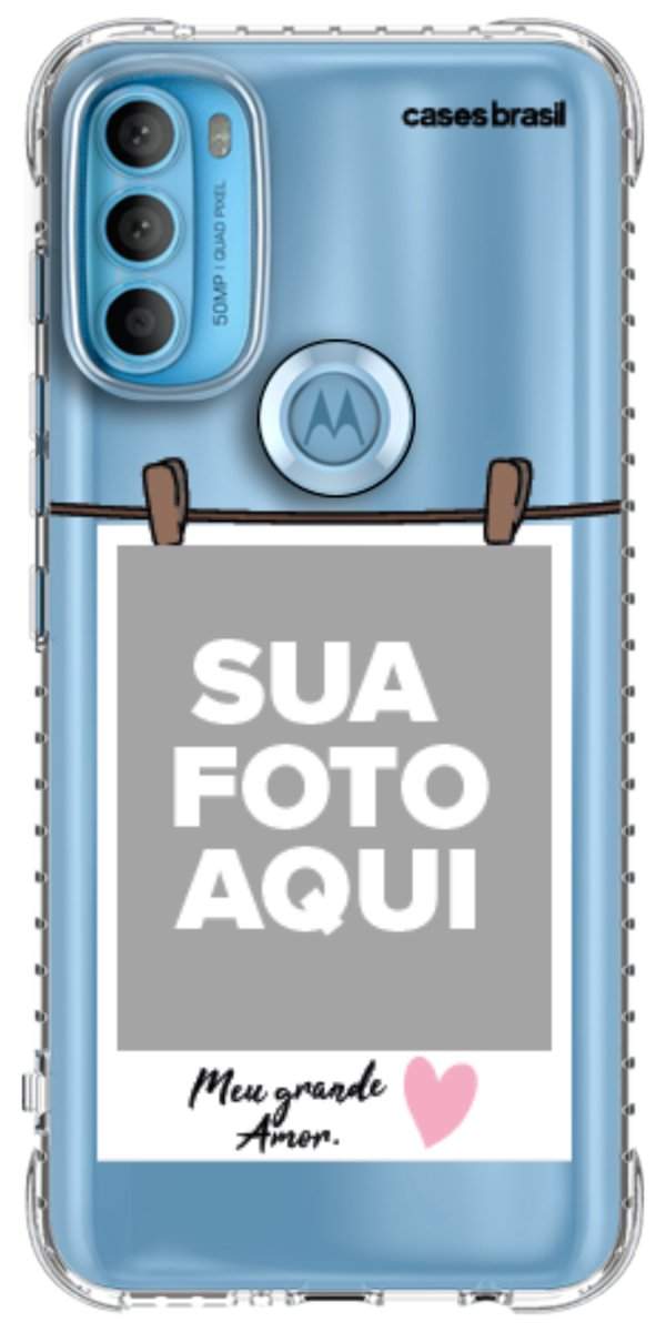 Capinha para Celular Polaroid Meu Grande Amor