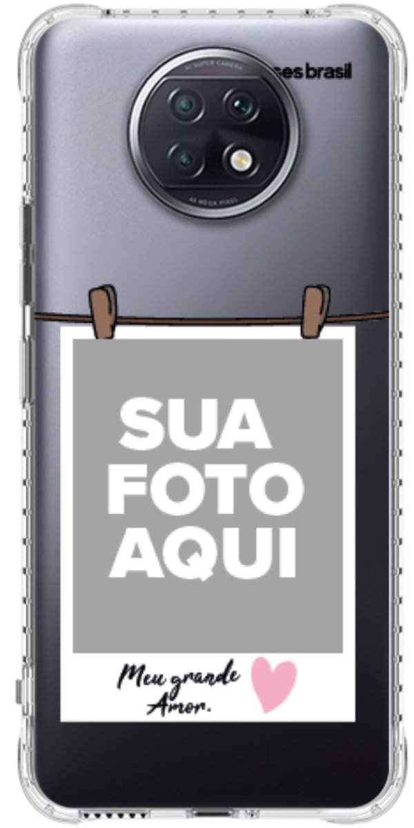 Capinha para Celular Polaroid Meu Grande Amor
