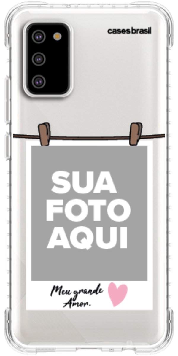 Capinha para Celular Polaroid Meu Grande Amor