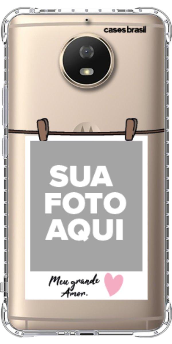 Capinha para Celular Polaroid Meu Grande Amor