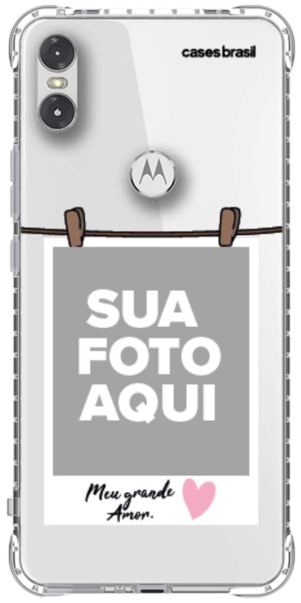 Capinha para Celular Polaroid Meu Grande Amor