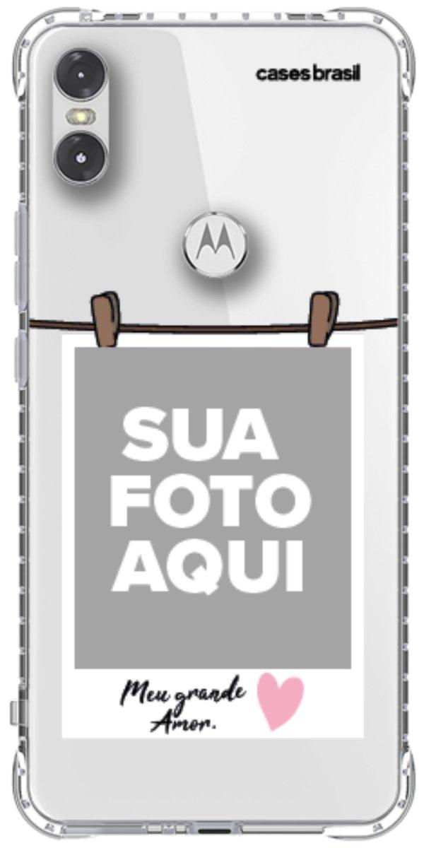 Capinha para Celular Polaroid Meu Grande Amor