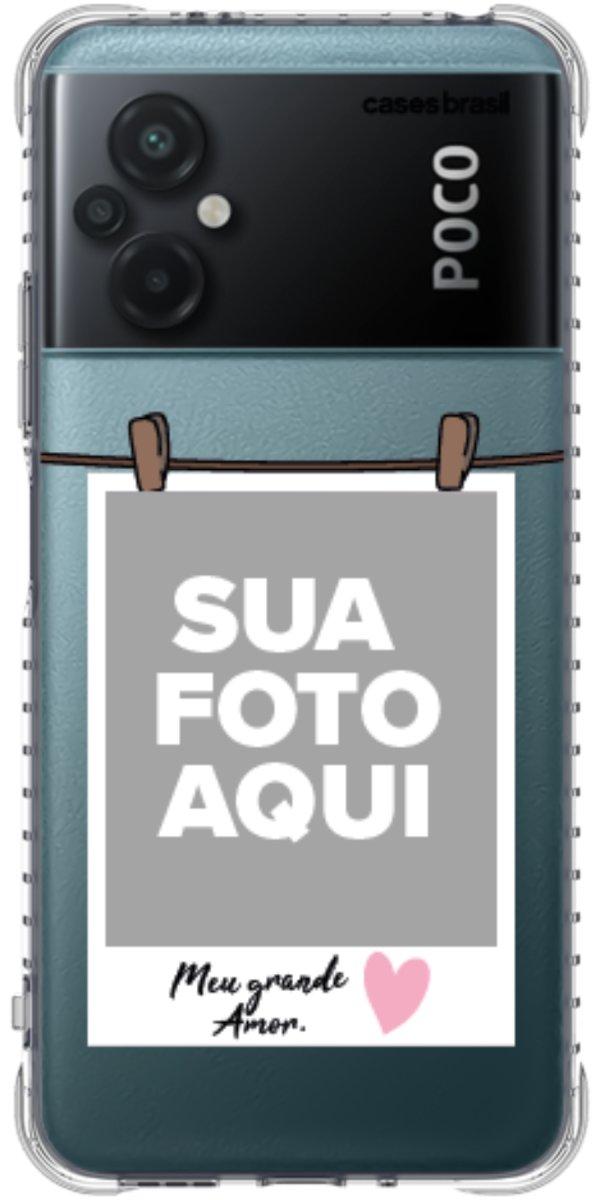 Capinha para Celular Polaroid Meu Grande Amor