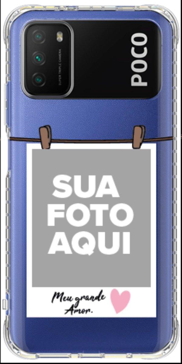 Capinha para Celular Polaroid Meu Grande Amor