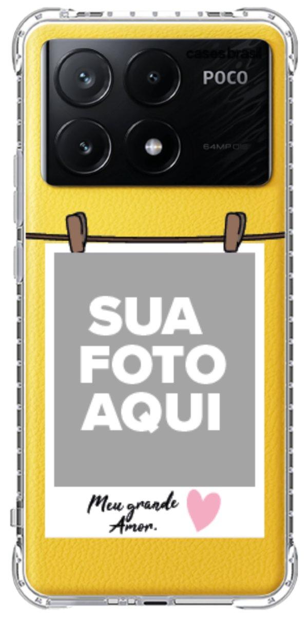 Capinha para Celular Polaroid Meu Grande Amor