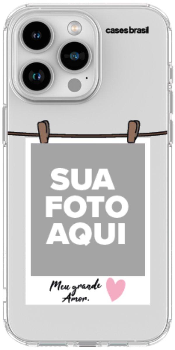 Capinha para Celular Polaroid Meu Grande Amor