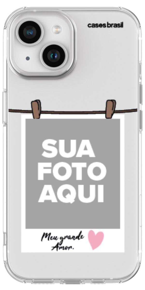 Capinha para Celular Polaroid Meu Grande Amor