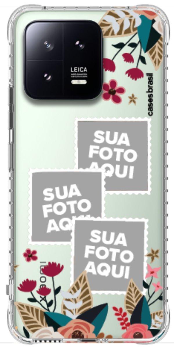 Capinha para Celular Recortes Floridos