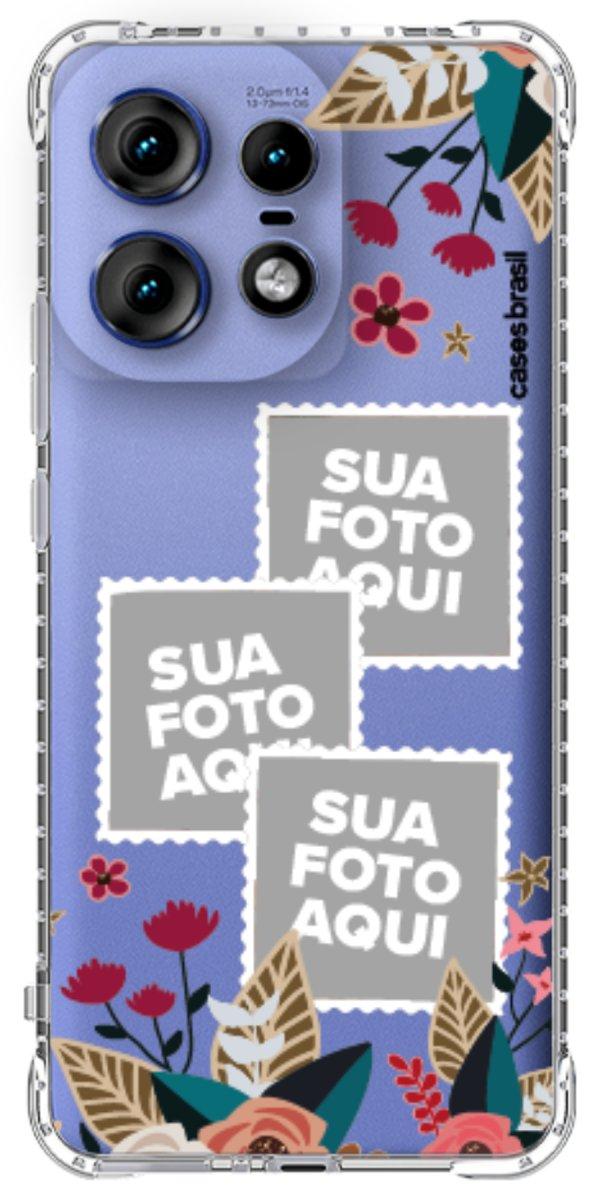 Capinha para Celular Recortes Floridos