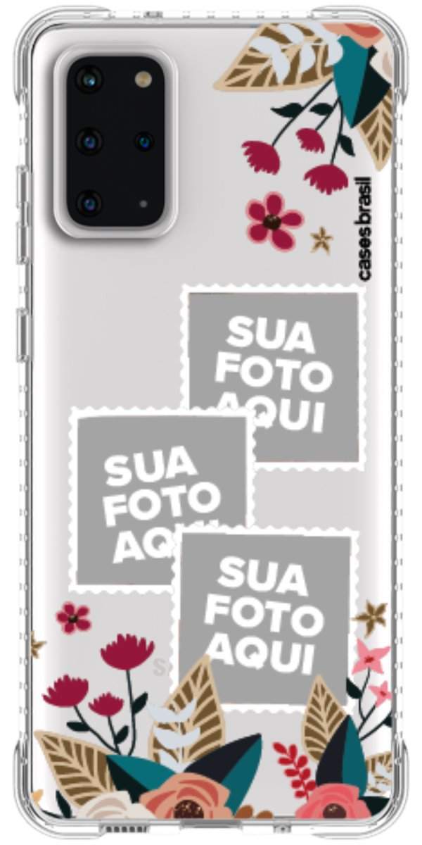 Capinha para Celular Recortes Floridos
