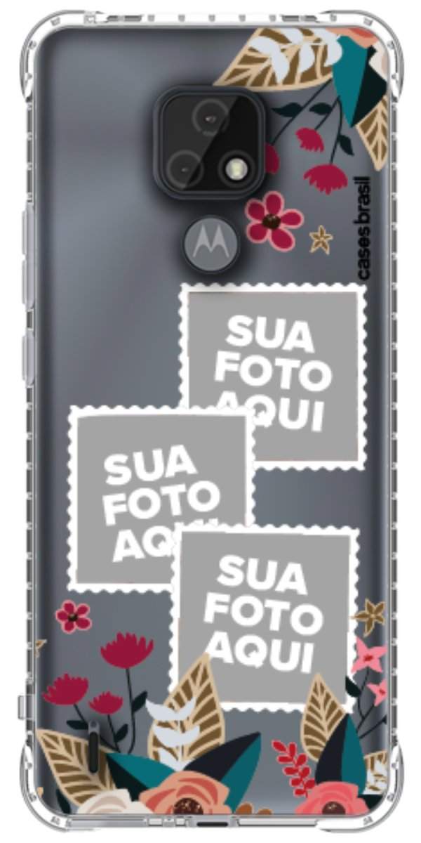 Capinha para Celular Recortes Floridos
