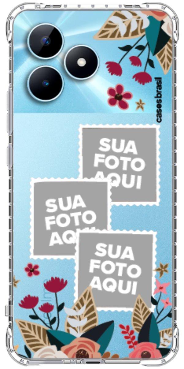 Capinha para Celular Recortes Floridos