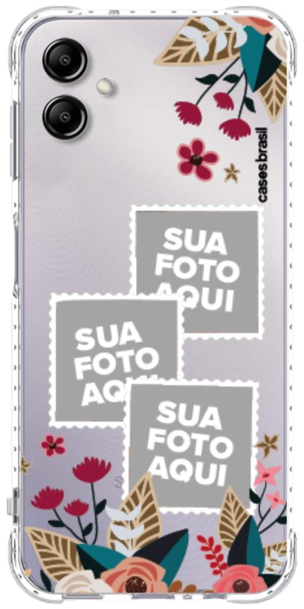 Capinha para Celular Recortes Floridos